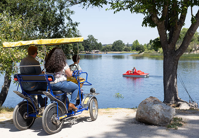 Paddle Boat Rentals - Surrey Bike Rentals - Atascadero Lake Paddle Boats - Mr Putters Boathouse